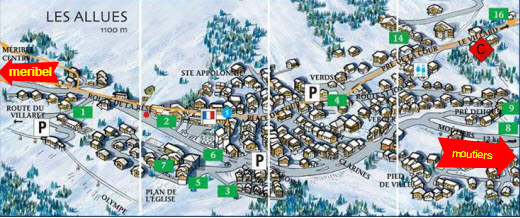 map les allues
